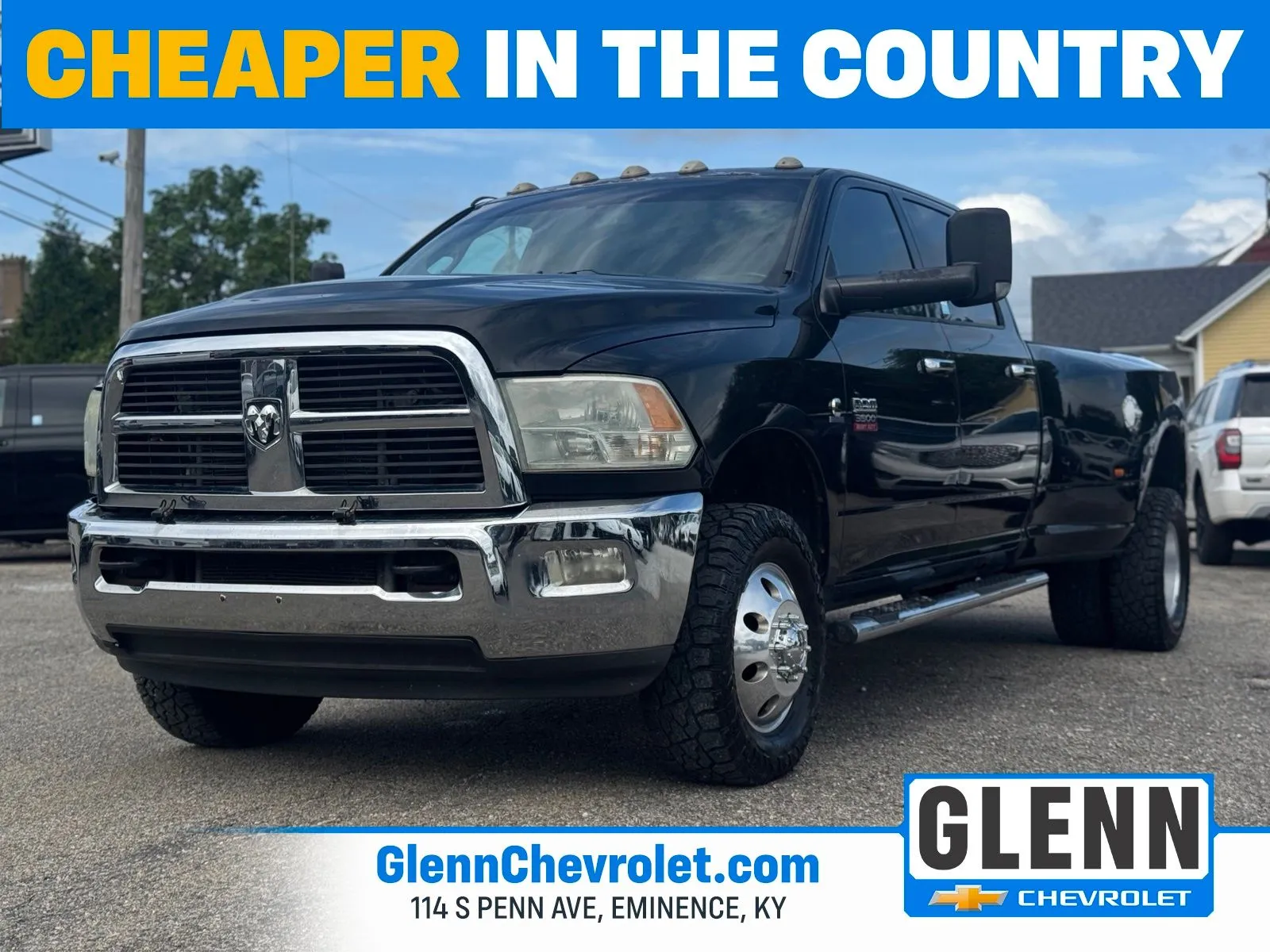 Black 2010 Ram 3500 SLT for sale in Eminence, KY