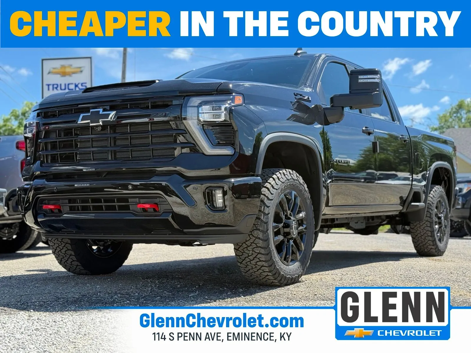Black 2026 Chevrolet Silverado 2500HD LT for sale in Eminence, KY