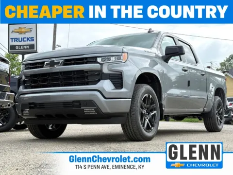 Gray 2026 Chevrolet Silverado 1500 RST for sale in Eminence, KY