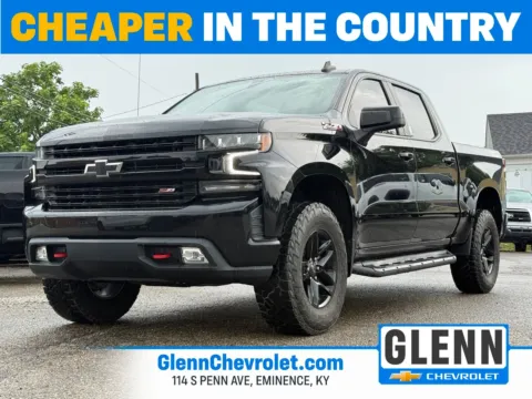 Black 2021 Chevrolet Silverado 1500 LT Trail Boss for sale in Eminence, KY