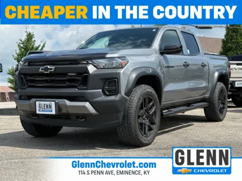 Gray 2023 Chevrolet Colorado Trail Boss for sale in Eminence, KY