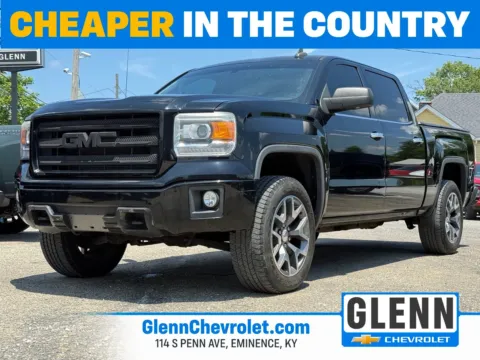Black 2015 GMC Sierra 1500 SLT for sale in Eminence, KY