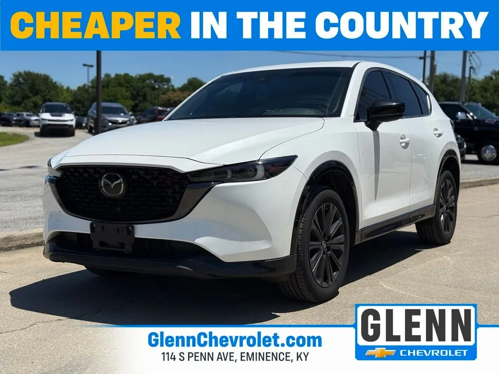 White 2022 Mazda CX-5 2.5 Turbo for sale in Eminence, KY