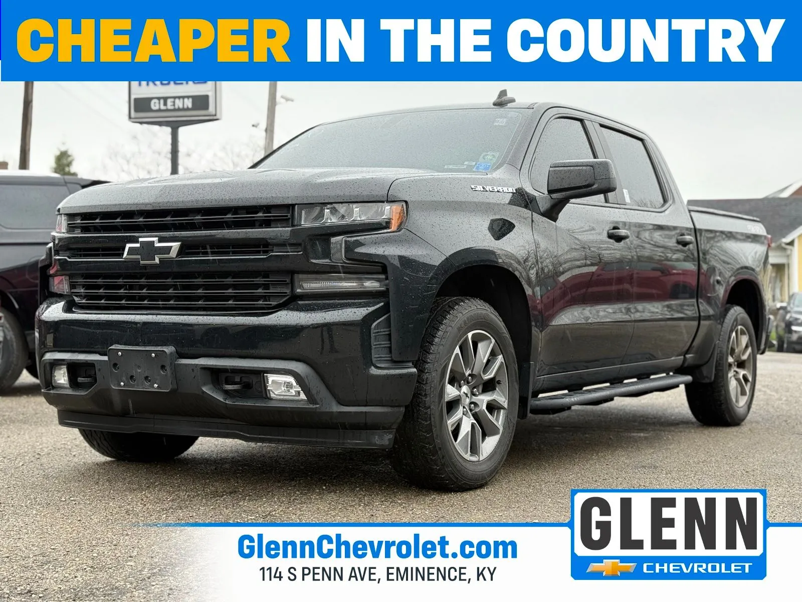 Black 2019 Chevrolet Silverado 1500 RST for sale in Eminence, KY