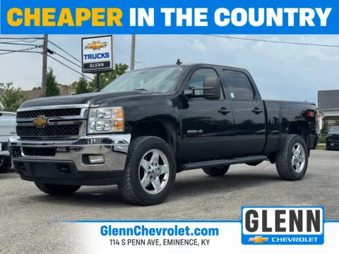 Black 2012 Chevrolet Silverado 2500 HD LTZ for sale in Eminence, KY