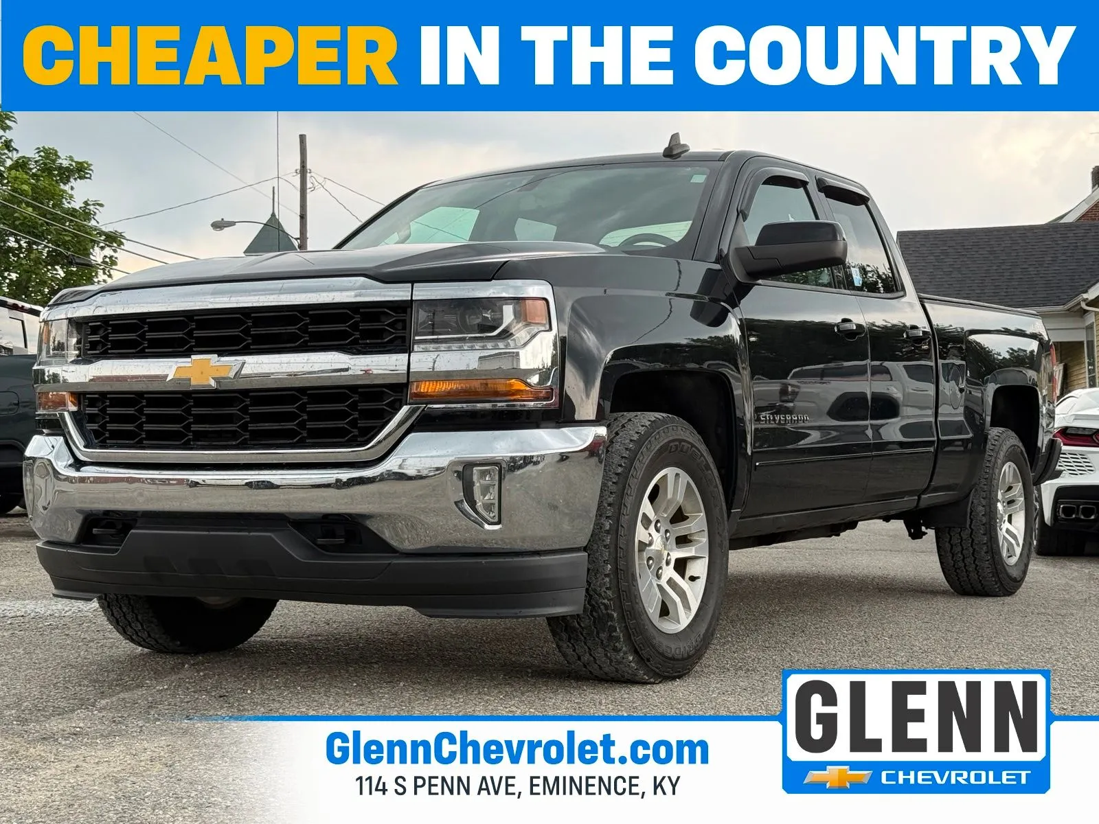 Black 2018 Chevrolet Silverado 1500 LT for sale in Eminence, KY