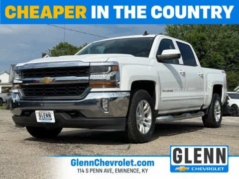 White 2018 Chevrolet Silverado 1500 LT for sale in Eminence, KY