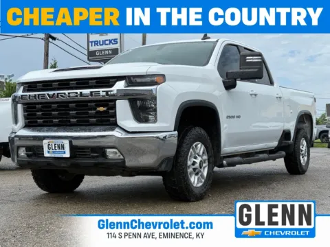 White 2020 Chevrolet Silverado 2500 HD LT for sale in Eminence, KY
