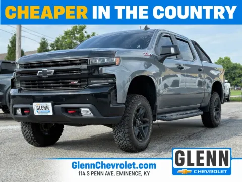 Gray 2019 Chevrolet Silverado 1500 LT Trail Boss for sale in Eminence, KY