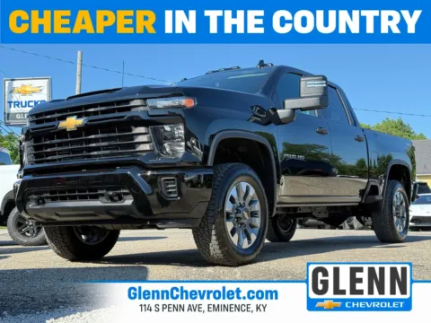 Black 2026 Chevrolet Silverado 2500HD Custom for sale in Eminence, KY