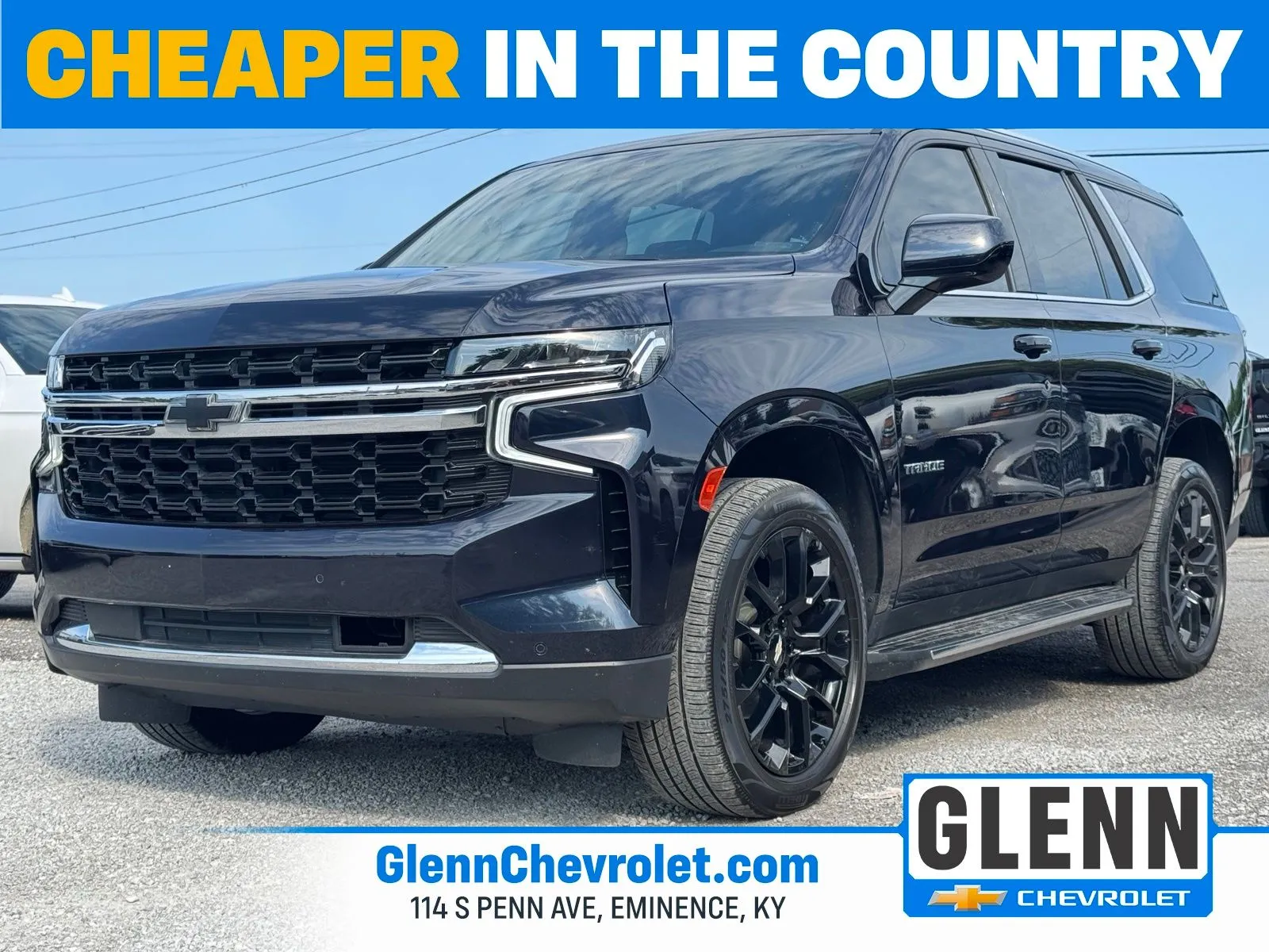 Blue 2022 Chevrolet Tahoe LS for sale in Eminence, KY