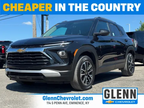 Black 2025 Chevrolet TrailBlazer LT for sale in Eminence, KY