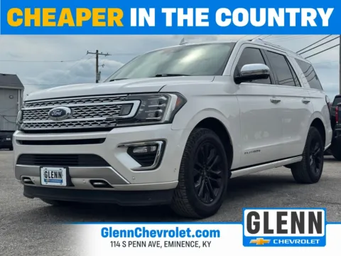White 2019 Ford Expedition Platinum for sale in Eminence, KY