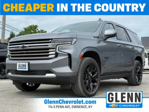 Gray 2021 Chevrolet Tahoe High Country for sale in Eminence, KY