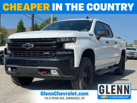 White 2022 Chevrolet Silverado 1500 LTD LT Trail Boss for sale in Eminence, KY
