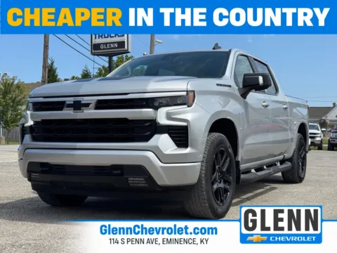 Silver 2022 Chevrolet Silverado 1500 RST for sale in Eminence, KY