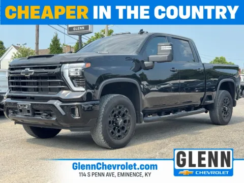 Black 2024 Chevrolet Silverado 2500 HD LTZ for sale in Eminence, KY