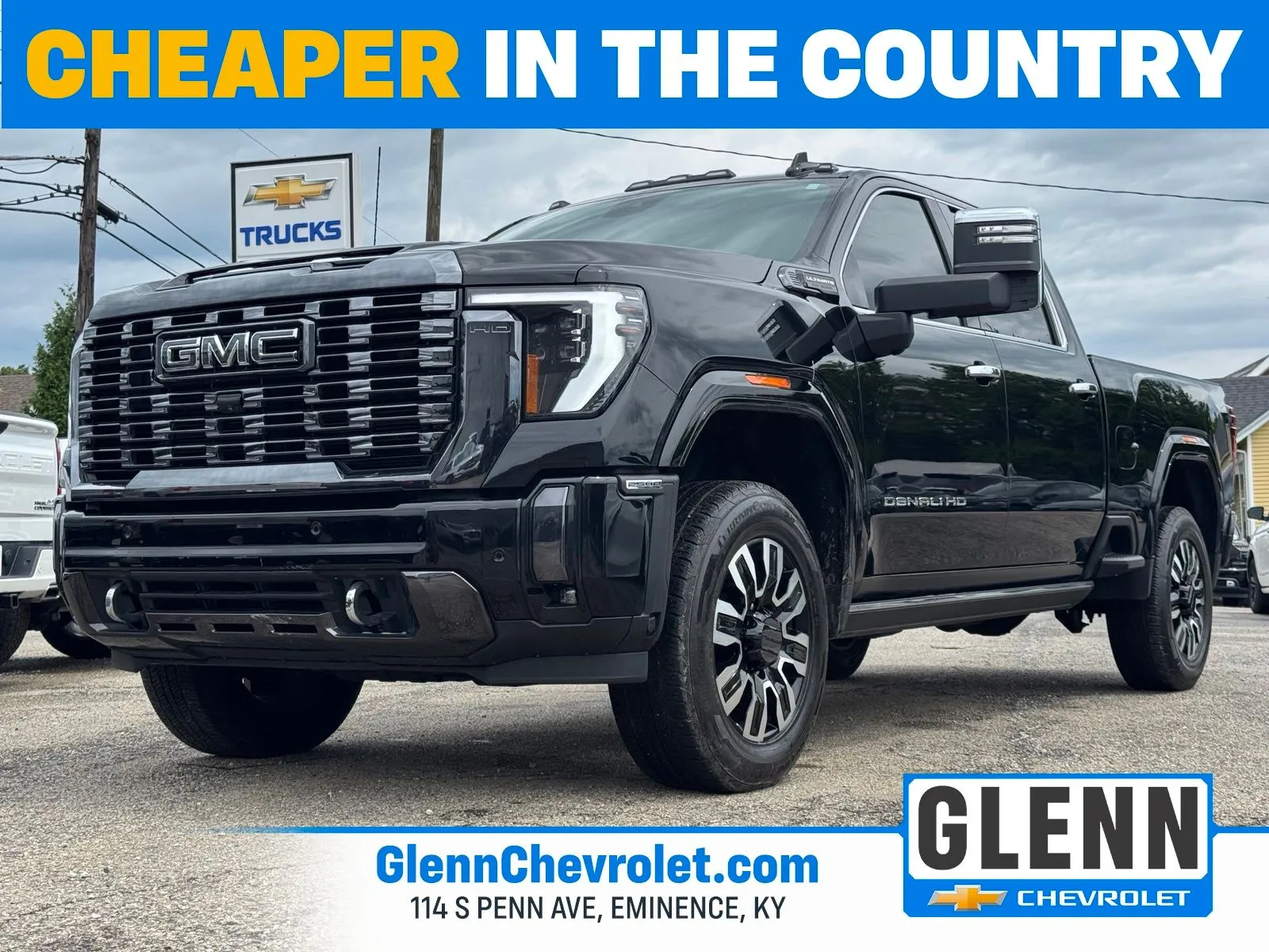 Black 2024 GMC Sierra 2500 HD Denali Ultimate for sale in Eminence, KY