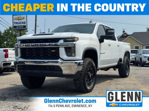 White 2021 Chevrolet Silverado 2500 HD LT for sale in Eminence, KY