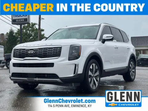 White 2021 Kia Telluride S for sale in Eminence, KY