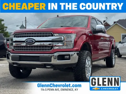 Red 2019 Ford F-150 Lariat for sale in Eminence, KY