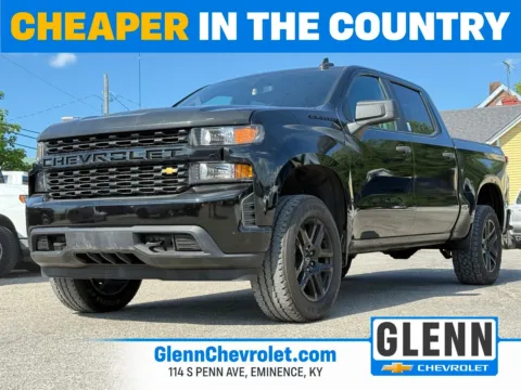 Black 2020 Chevrolet Silverado 1500 Custom for sale in Eminence, KY