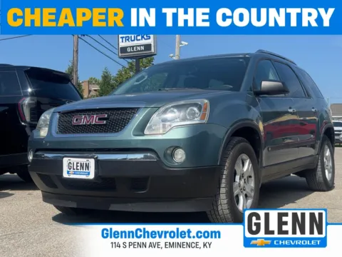Silver 2009 GMC Acadia SLE-1 for sale in Eminence, KY