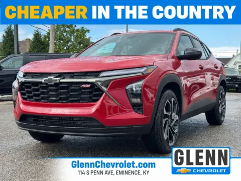 Red 2026 Chevrolet Trax 2RS for sale in Eminence, KY