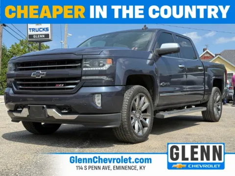 Blue 2018 Chevrolet Silverado 1500 LTZ for sale in Eminence, KY