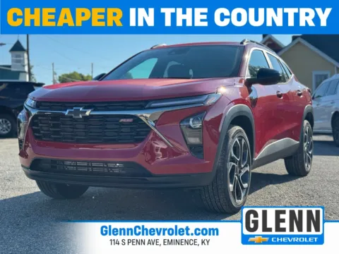 Red 2026 Chevrolet Trax 2RS for sale in Eminence, KY