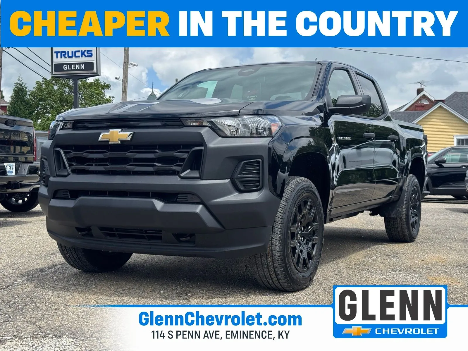 Black 2026 Chevrolet Colorado Work Truck for sale in Eminence, KY