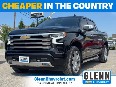 Black 2022 Chevrolet Silverado 1500 High Country for sale in Eminence, KY