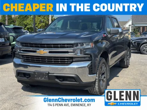 Gray 2021 Chevrolet Silverado 1500 LT for sale in Eminence, KY