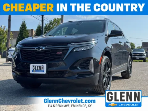 Black 2023 Chevrolet Equinox RS for sale in Eminence, KY