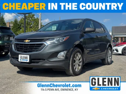 Gray 2019 Chevrolet Equinox LS for sale in Eminence, KY