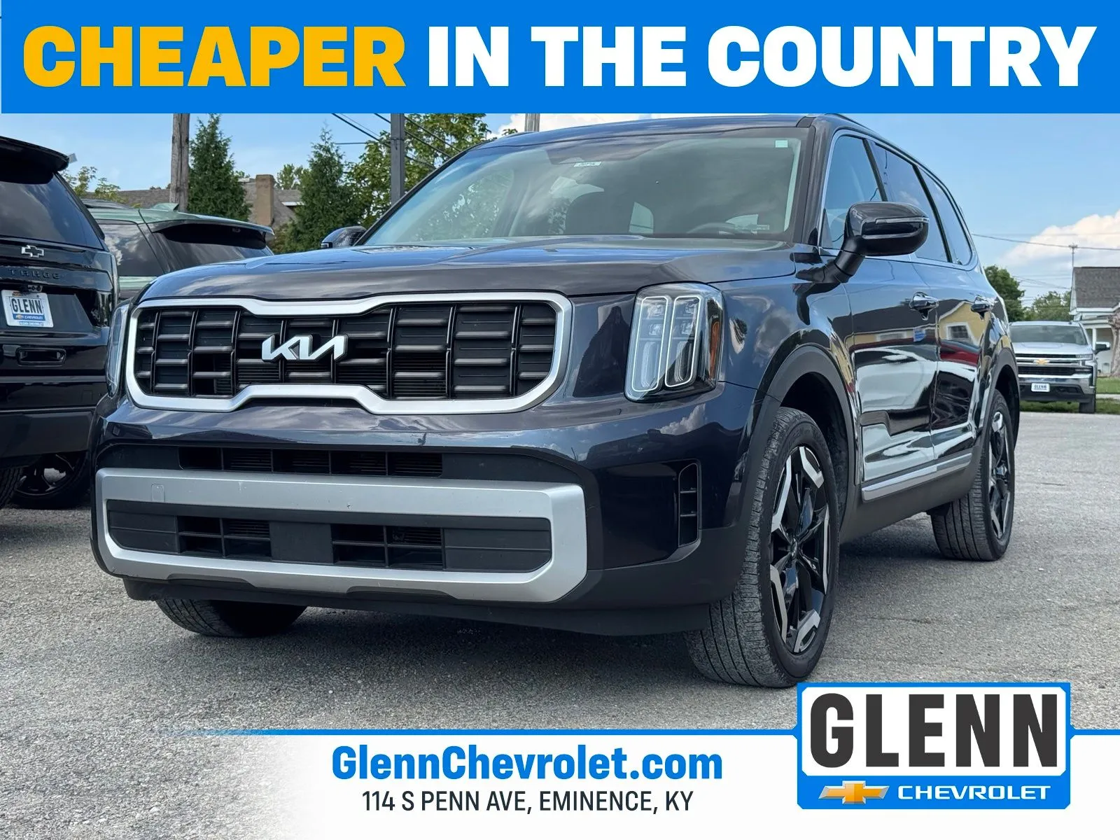 Gray 2025 Kia Telluride S for sale in Eminence, KY