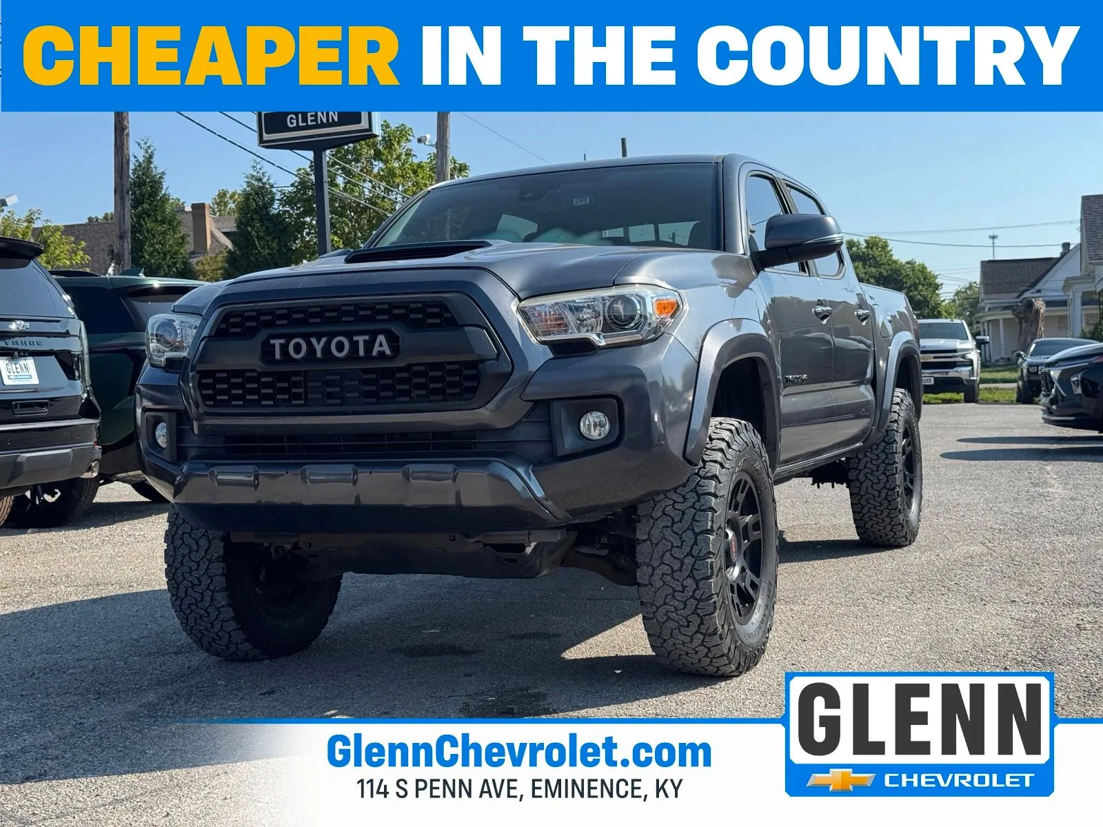 Gray 2019 Toyota Tacoma TRD Sport for sale in Eminence, KY