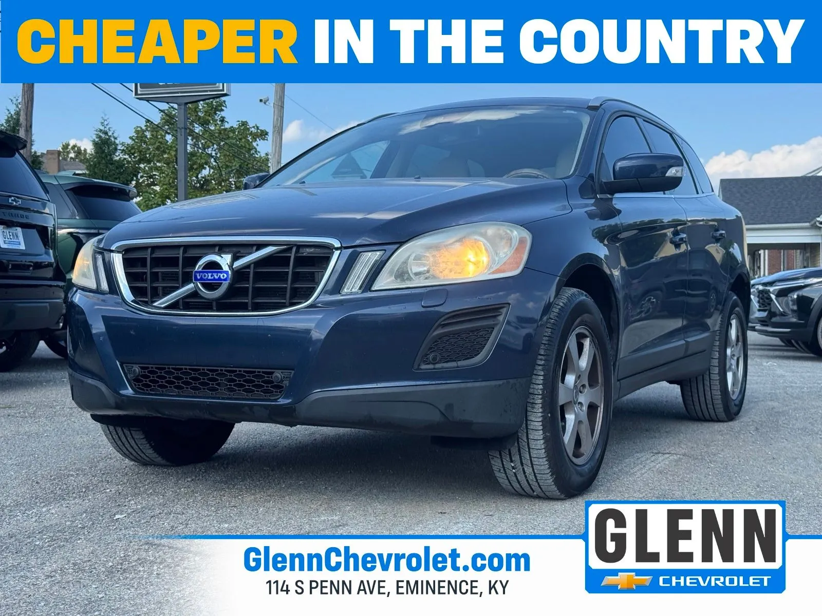 Blue 2012 Volvo XC60 3.2 for sale in Eminence, KY