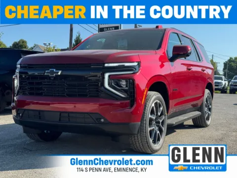 Red 2026 Chevrolet Tahoe RST for sale in Eminence, KY