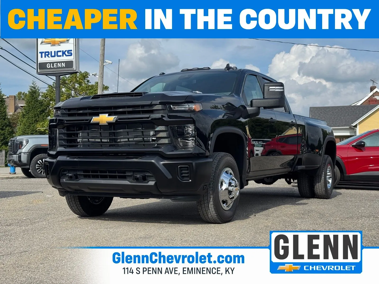 Black 2026 Chevrolet Silverado 3500 HD Work Truck for sale in Eminence, KY