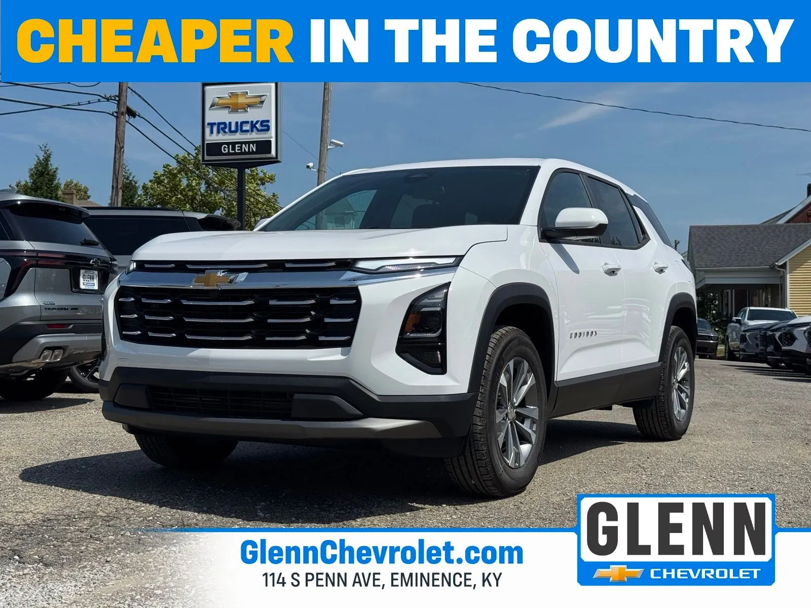 White 2027 Chevrolet Equinox LT for sale in Eminence, KY