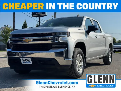 Silver 2021 Chevrolet Silverado 1500 LT for sale in Eminence, KY
