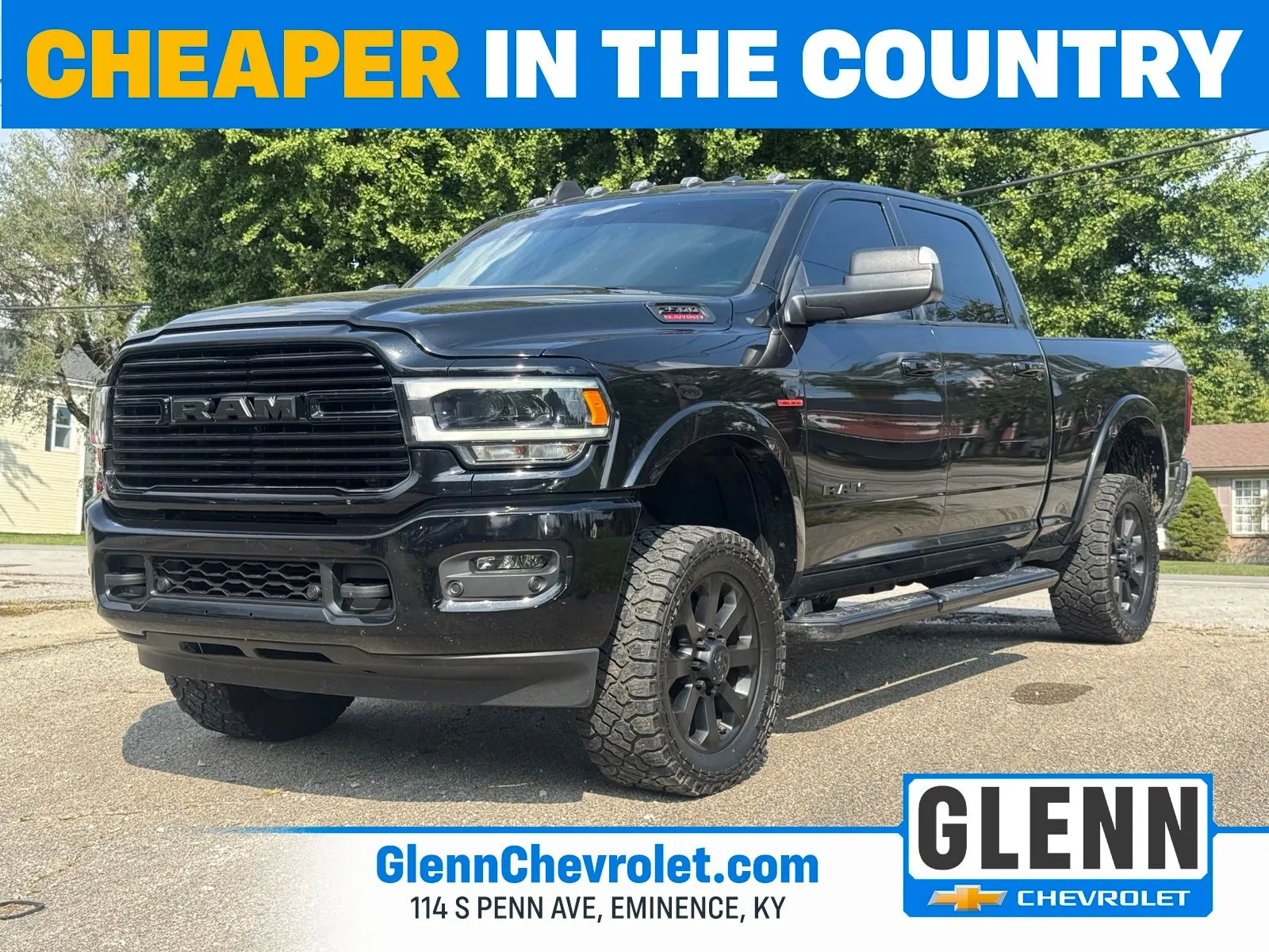 Black 2022 Ram 2500 Laramie for sale in Eminence, KY