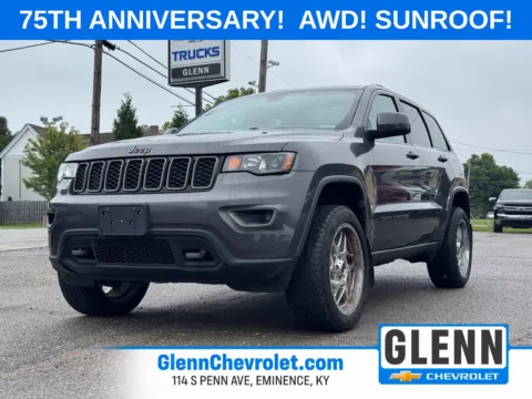 Gray 2017 Jeep Grand Cherokee Laredo for sale in Eminence, KY