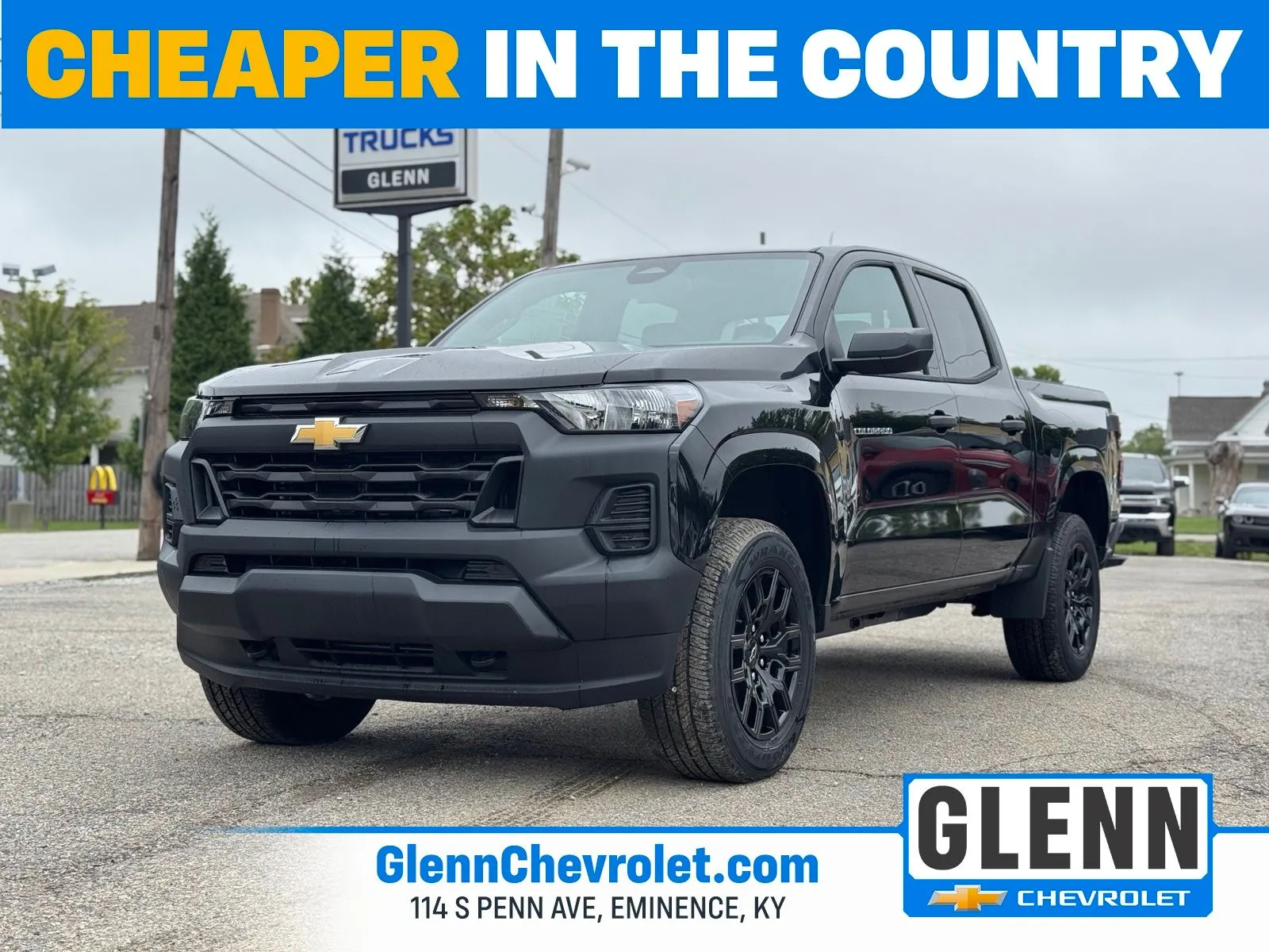 Black 2026 Chevrolet Colorado Work Truck for sale in Eminence, KY