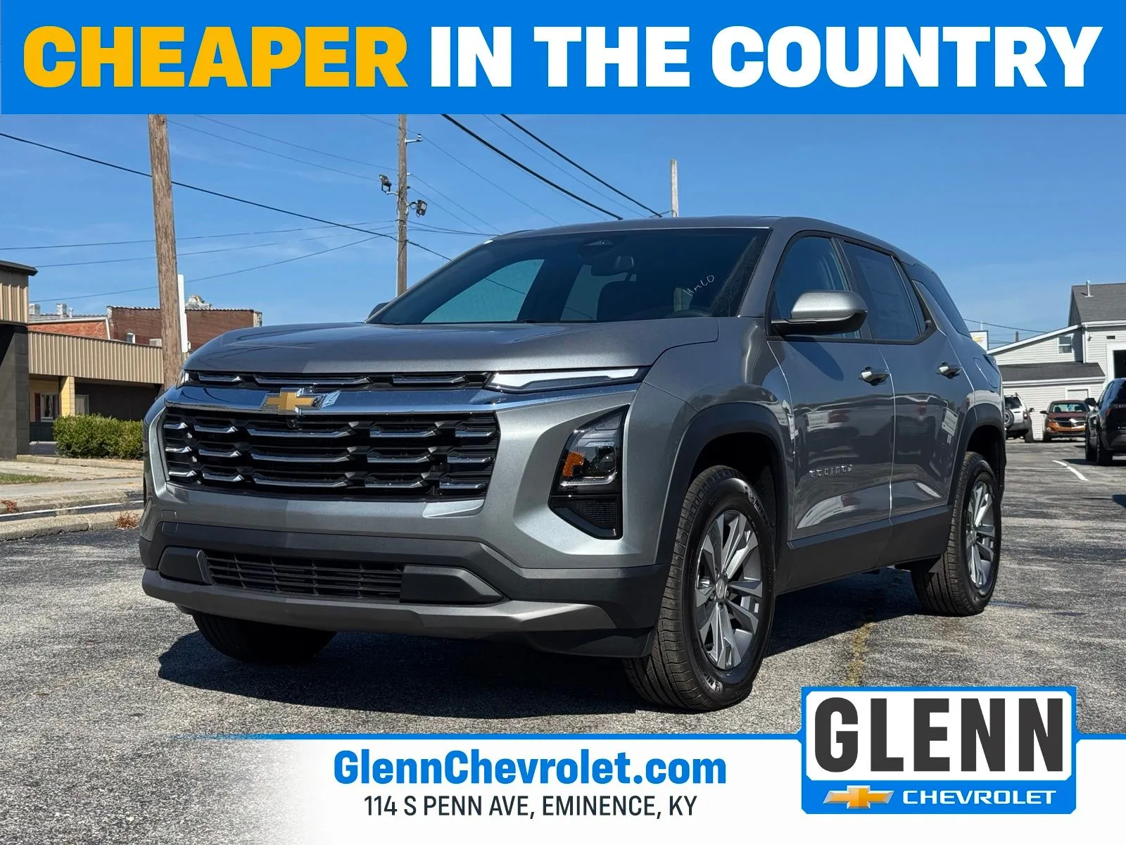 Gray 2027 Chevrolet Equinox LT for sale in Eminence, KY