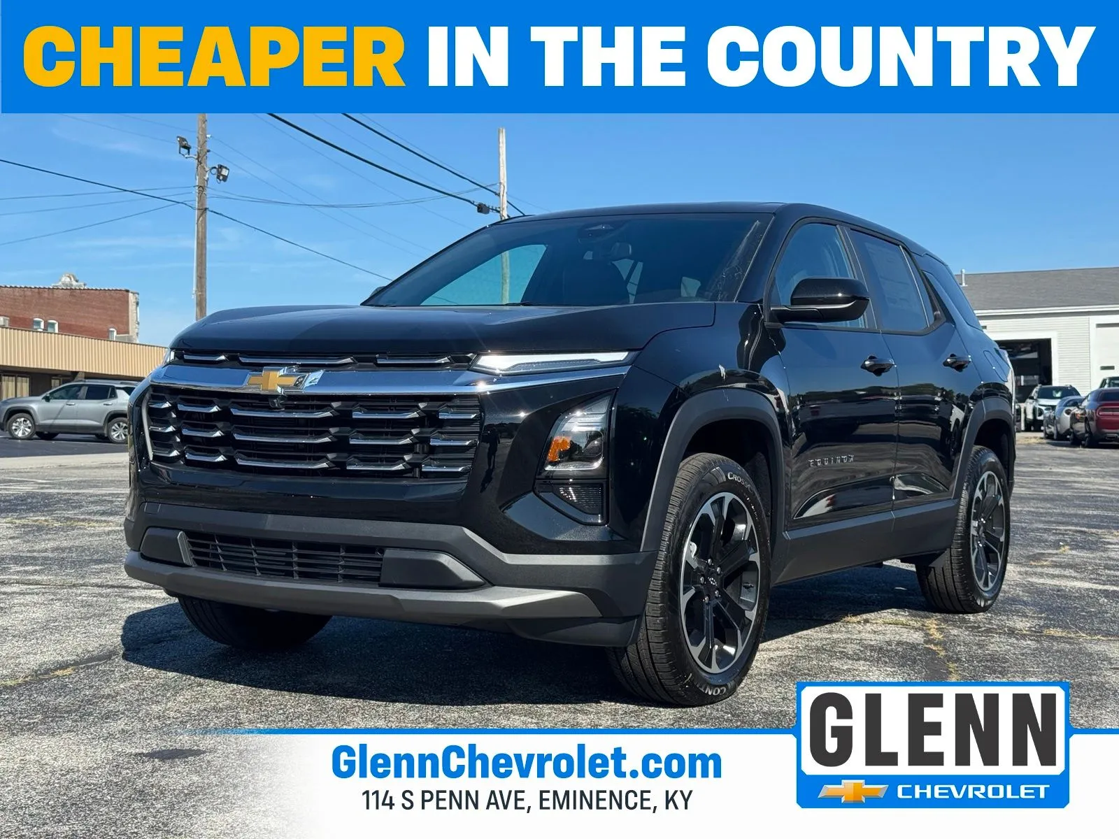 Black 2027 Chevrolet Equinox LT for sale in Eminence, KY
