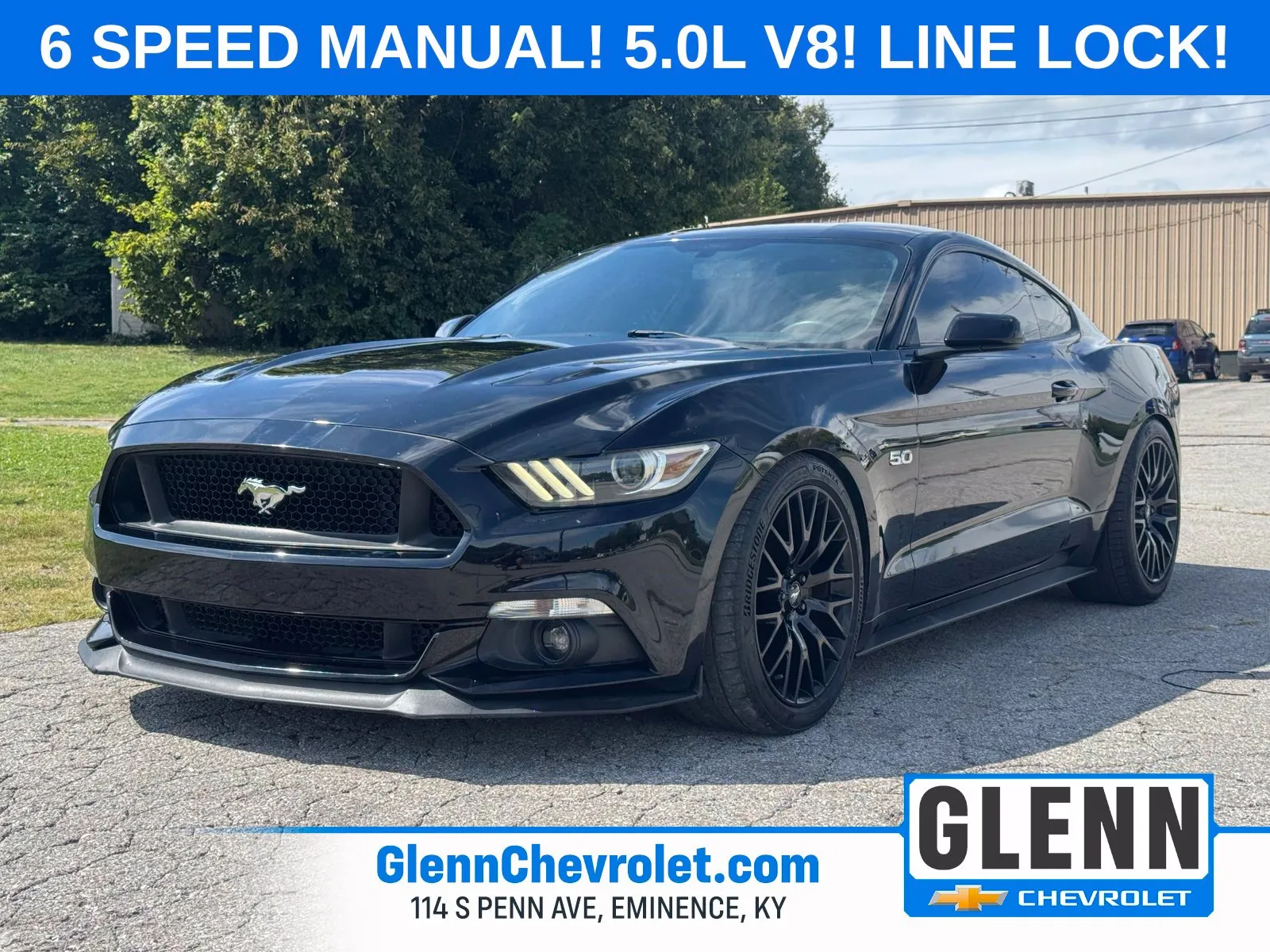 Black 2017 Ford Mustang GT for sale in Eminence, KY