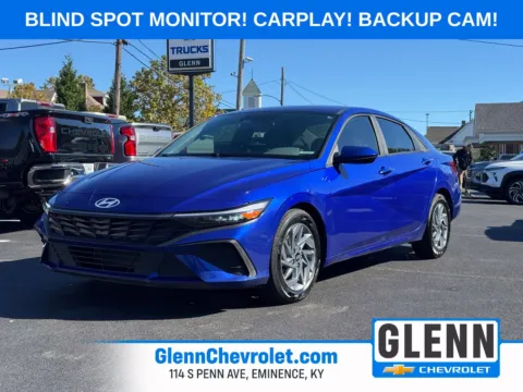 Blue 2024 Hyundai Elantra SEL for sale in Eminence, KY