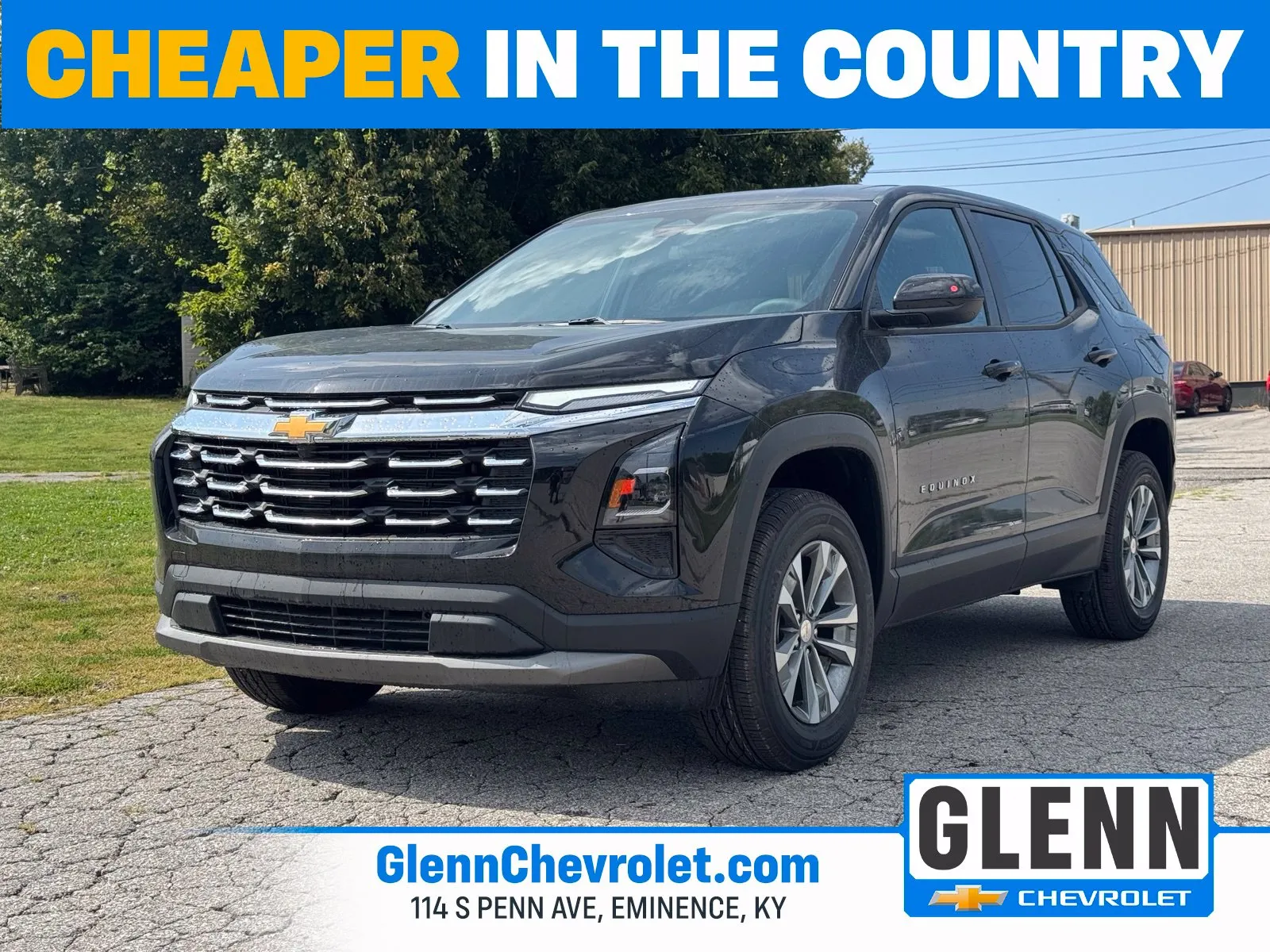 Black 2027 Chevrolet Equinox LT for sale in Eminence, KY